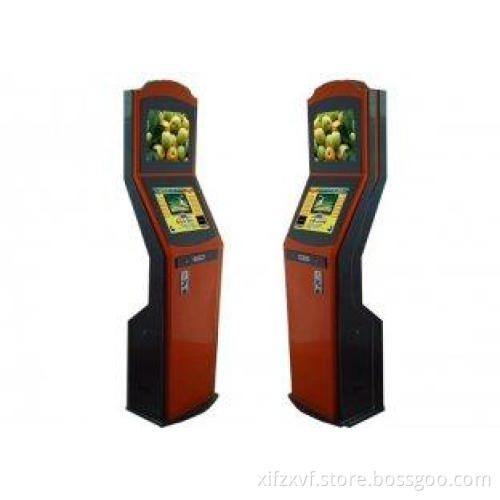 mutifunction Retai l/ ordering / payment Dual Screen Kiosk